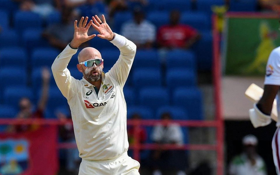 Nathan Lyon ‘extremely grateful’ for Steve Smith’s record-setting slips catching