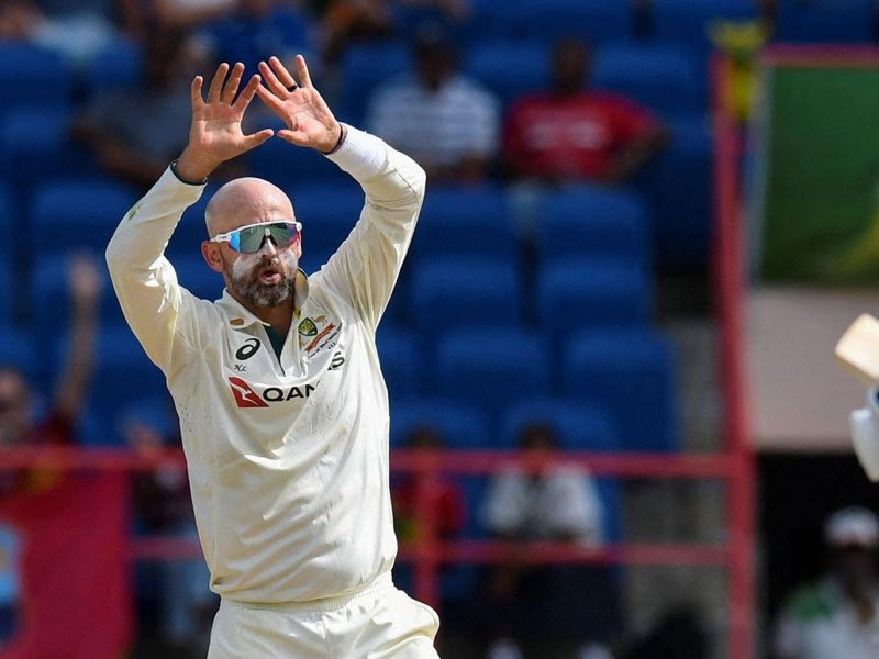 Nathan Lyon ‘extremely grateful’ for Steve Smith’s record-setting slips catching