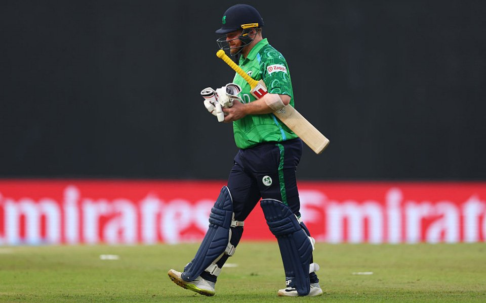 Paul Stirling ruled out of Namibia ODI series with fractured finger
