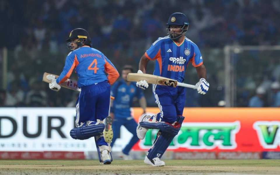 Abhishek Sharma credits Sanju Samson’s sacrifice for India’s fearless batting proach