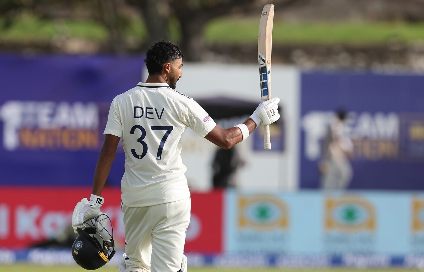Padikkal leads the way with 199 as India A go 284 runs ahead