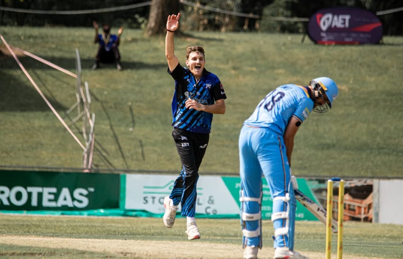 Chad Laycock takes record-breaking five wickets in an over in South African T20 match