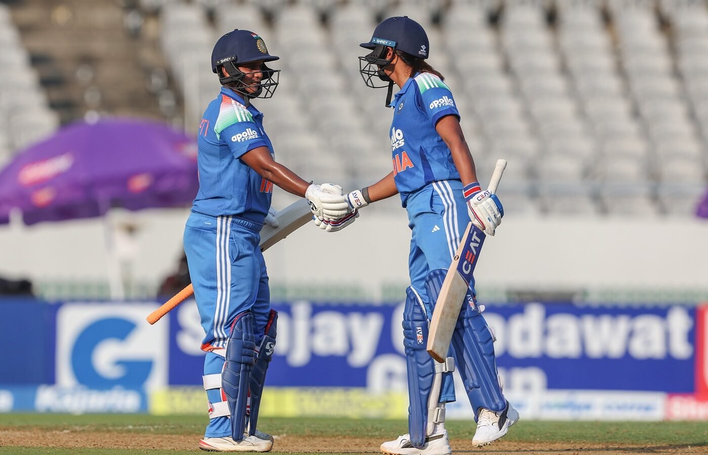 Harmanpreet, Dee centuries help India seal series