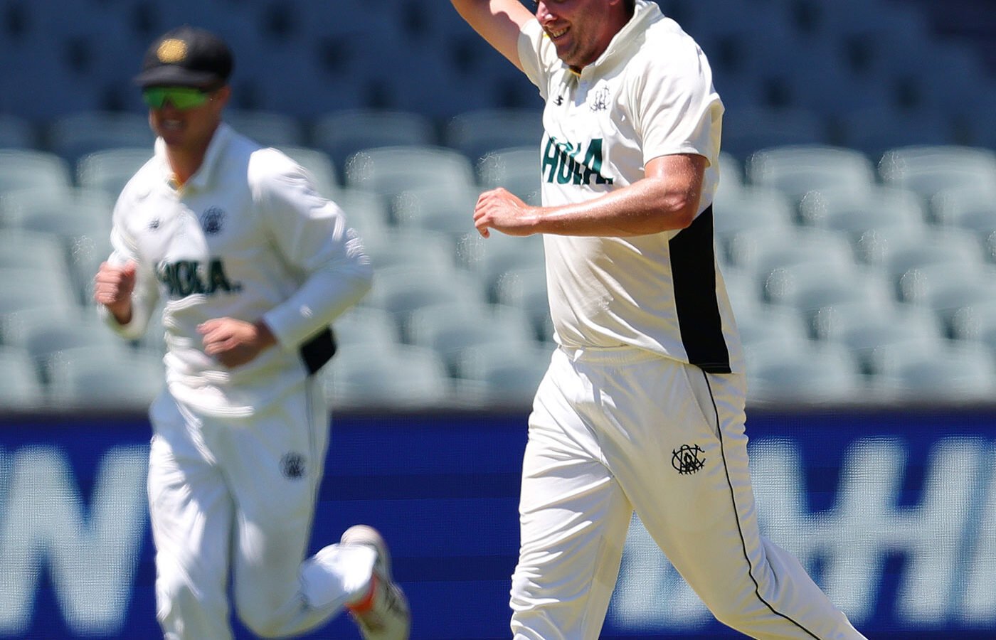 Richardson denied hat-trick as wickets tumble in Adelaide