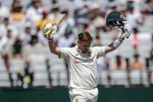 Harmer, Rabada, Coetzee fight back after Inglis 102