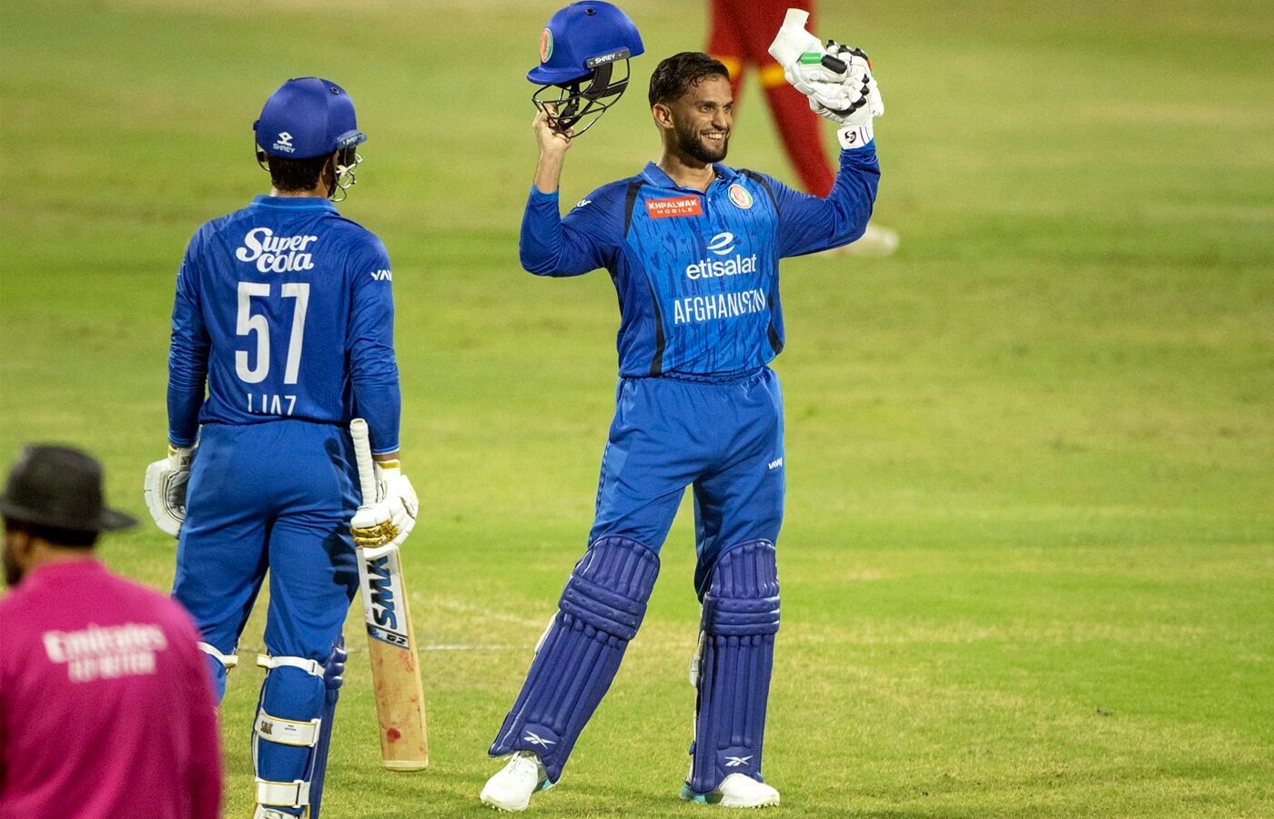 Omarzai century trumps Raza’s as Afghanistan seal series